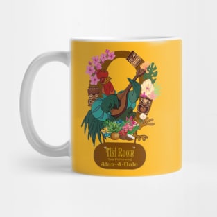 Tiki Room Rooster Mug